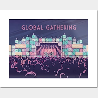 Global Gathering Festival Posters and Art